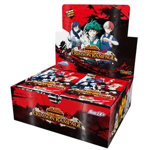 My Hero Academia CCG: Crimson Rampage Booster Box